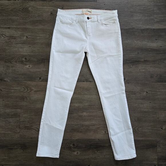 Dittos Women's Selena Mid Rise Super Skinny Jean White Size 30 - Picture 1 of 9